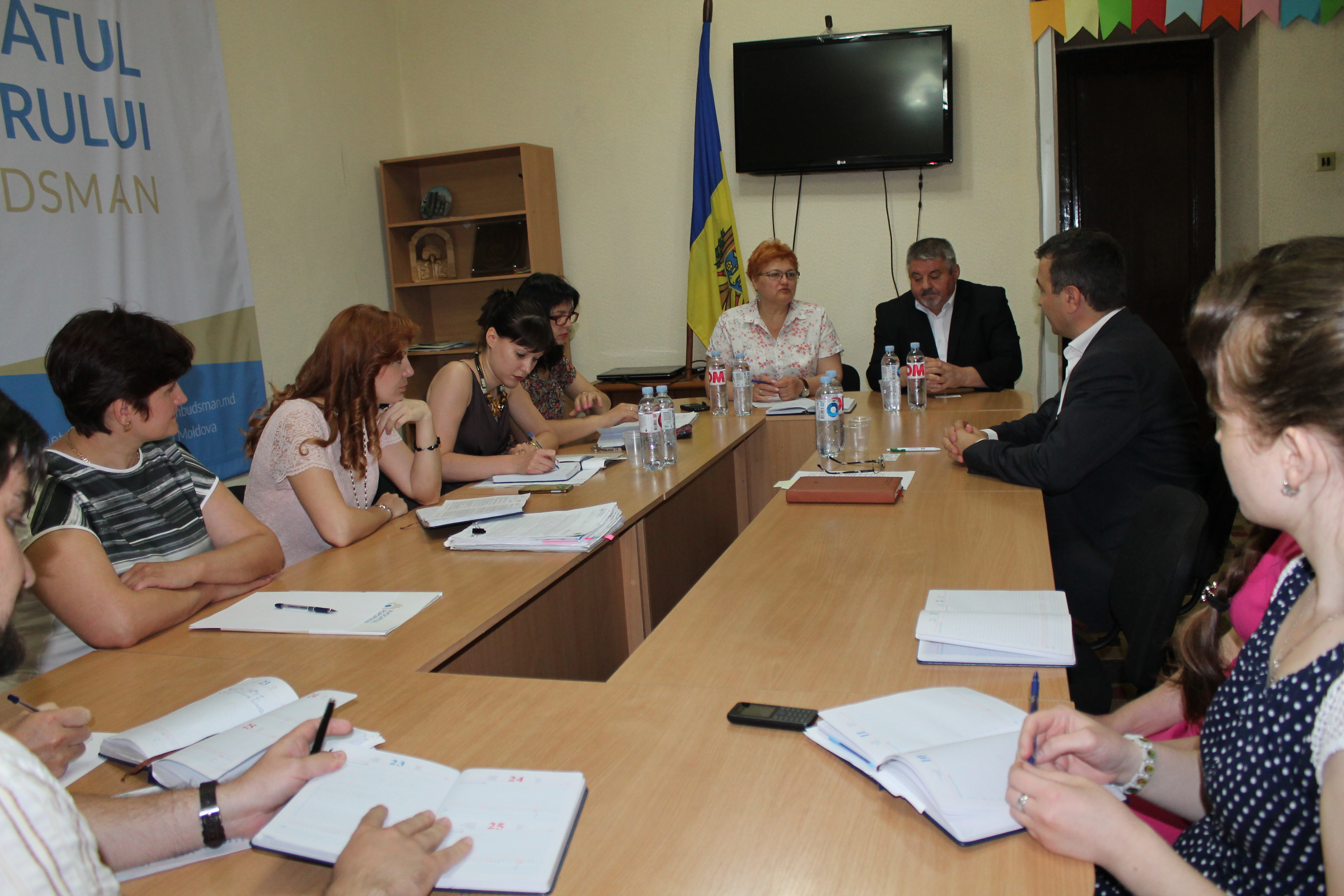 La Oficiul Avocatului Poporului a avut loc o întrevedere cu preşedintele UNEJ, Roman Talmaci