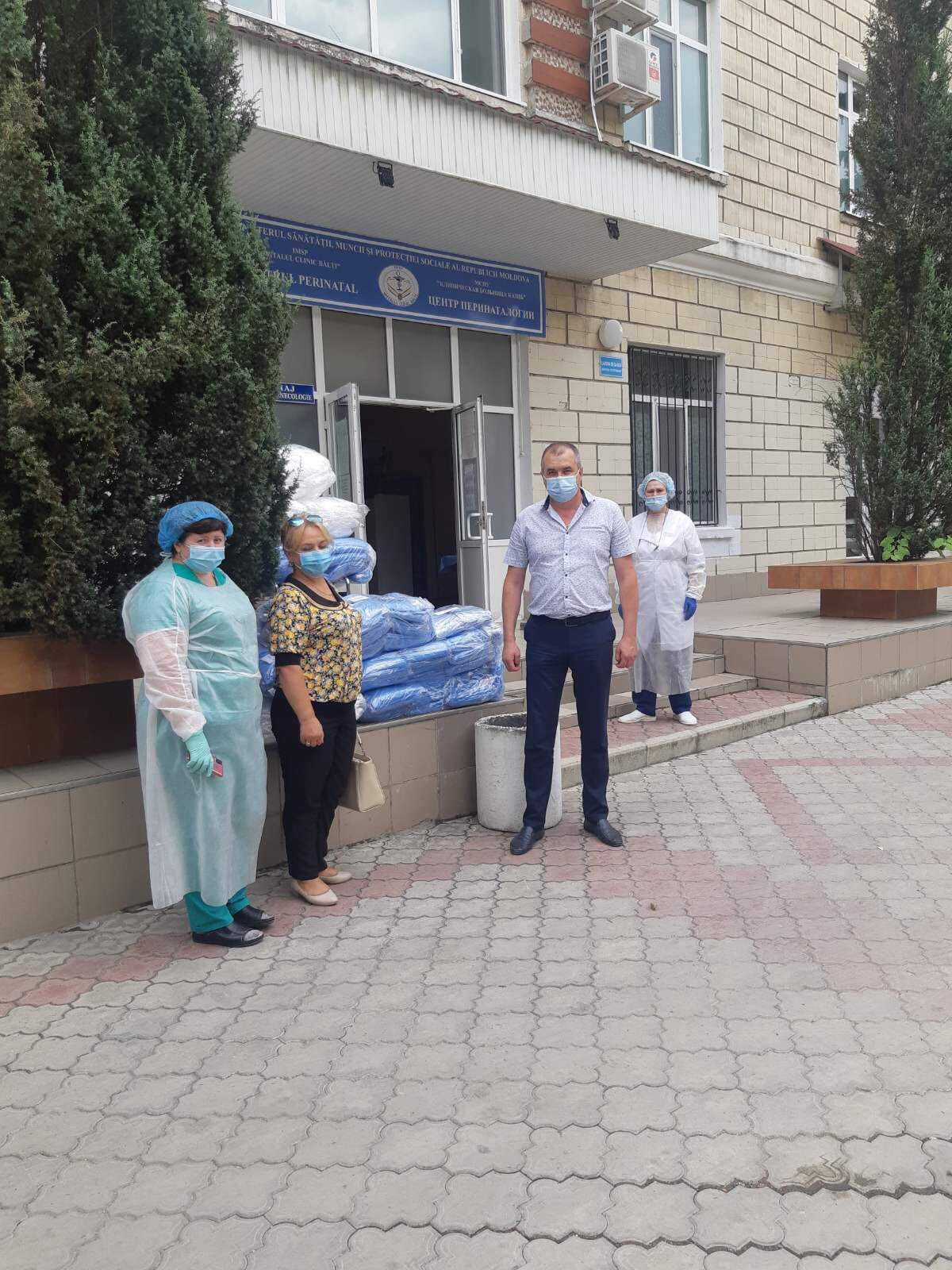 Donații de echipament medical pentru Centrul Perinatologic din Bălți.