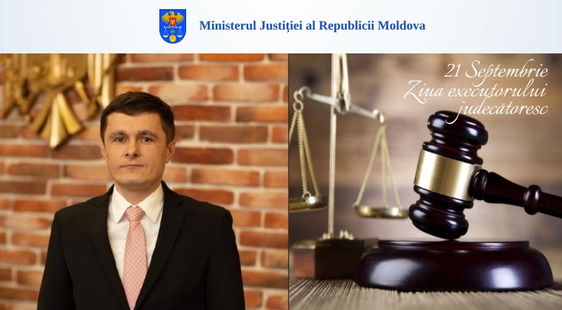 Mesaj de felicitare al Ministrului Justiției, Fadei Nagacevschi, cu prilejul Zilei profesionale a executorului ...